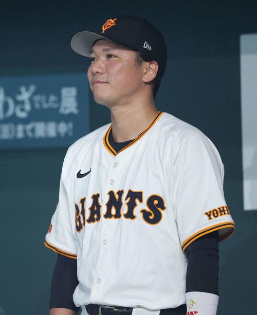 巨人坂本勇人(2025年9月30日撮影)