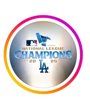 ドジャースの公式インスタグラムから