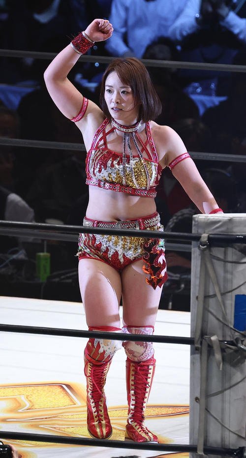 後藤を下したSareee(撮影･中島郁夫)