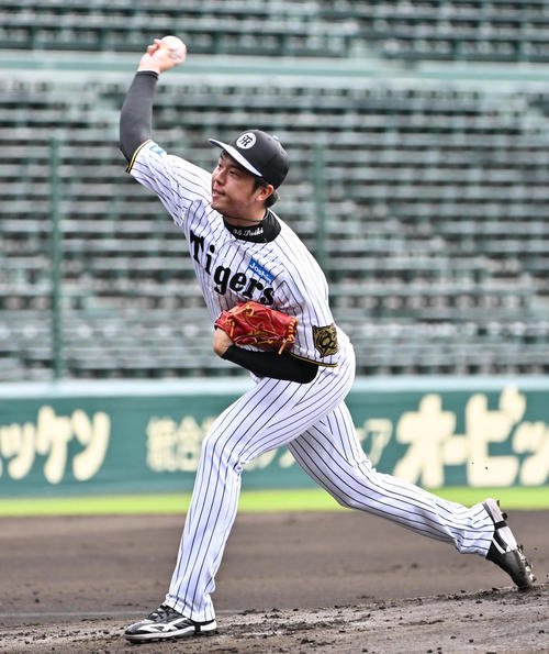 阪神才木浩人(2025年10月21日撮影)