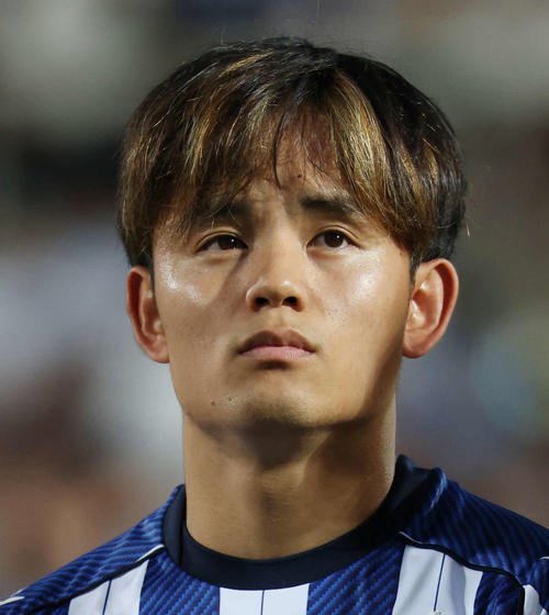 Rソシエダード久保建英(2025年7月撮影)