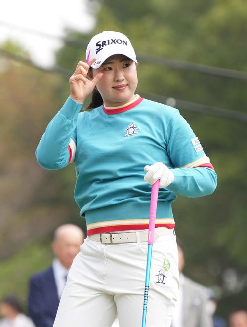 竹田麗央(2025年4月11日撮影)