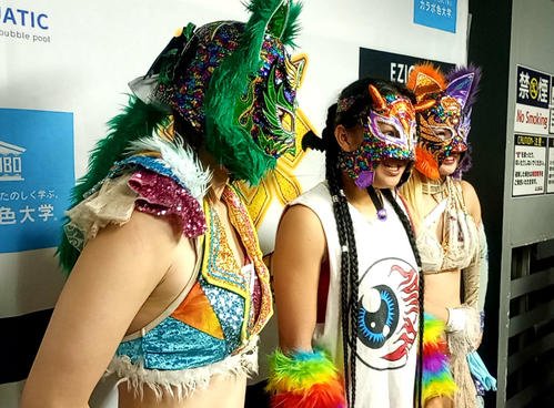 (左から)マユチカ、CoCo、ユヅチカ