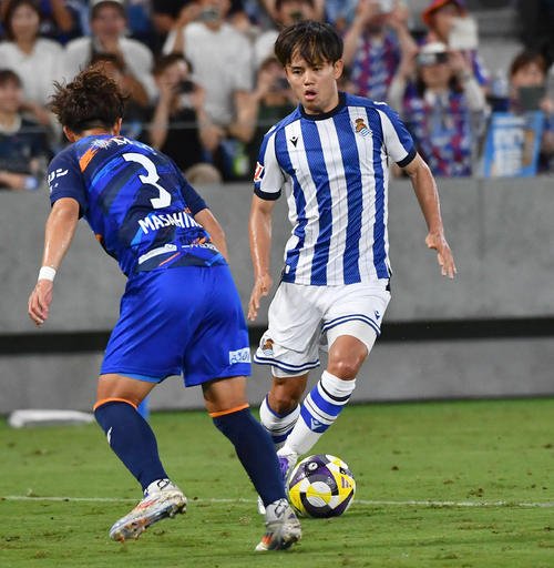 久保建英(2025年7月撮影)