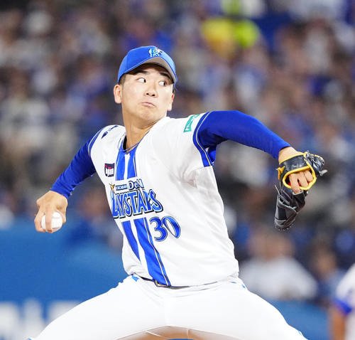 DeNA篠木健太郎(2025年9月撮影)