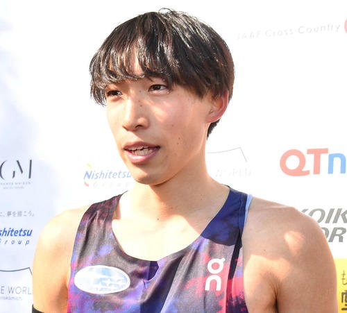 三浦龍司(2025年2月22日撮影)