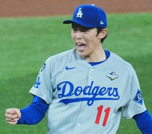 ドジャース佐々木朗希(2025年10月撮影)