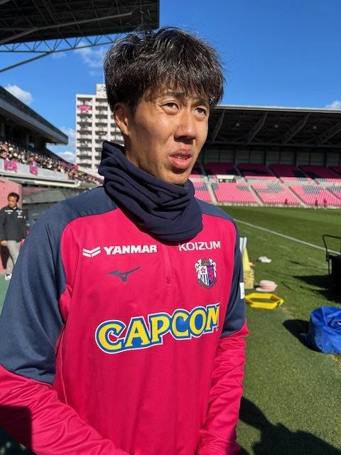 2年連続主将のC大阪田中駿汰(26年1月6日撮影)