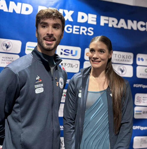 ロランス･フルニエボードリー、ギヨーム･シゼロン組(2025年10月撮影)