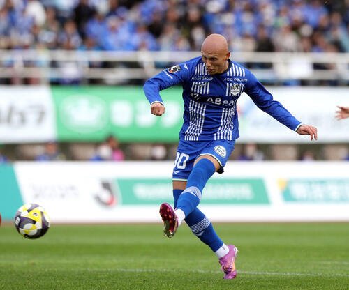 山形FWディサロ燦シルヴァーノ(2025年10月19日撮影)