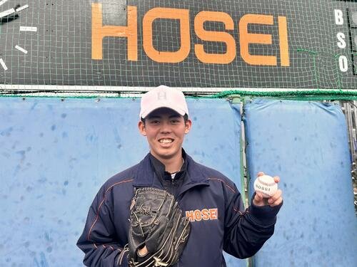 法大に今春入学する横浜の片山(撮影･平山連)