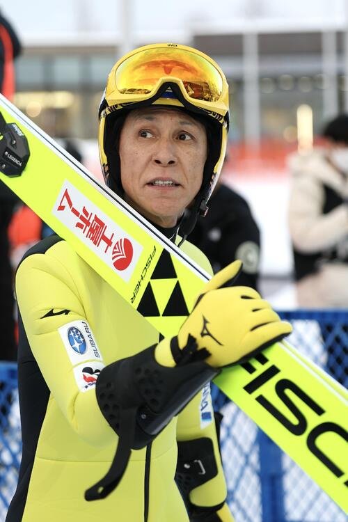 葛西紀明(2026年1月16日撮影)