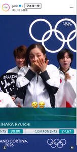 国際オリンピック委員会のインスタグラム日本語公式五輪アカウントから