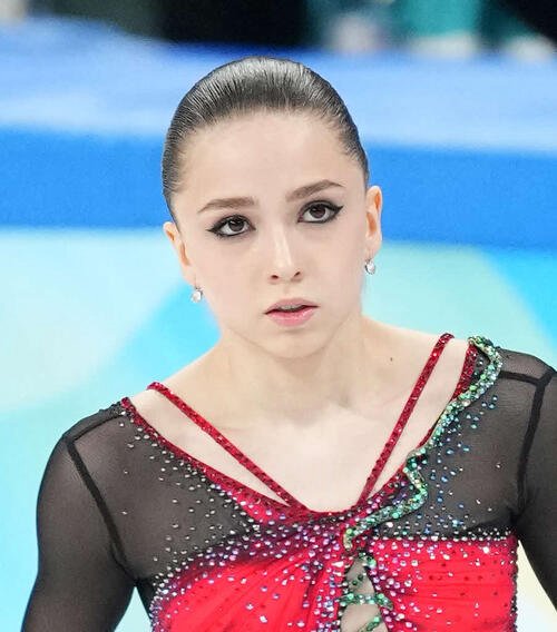 北京五輪でドーピング違反により失格となったワリエワ(22年2月撮影)