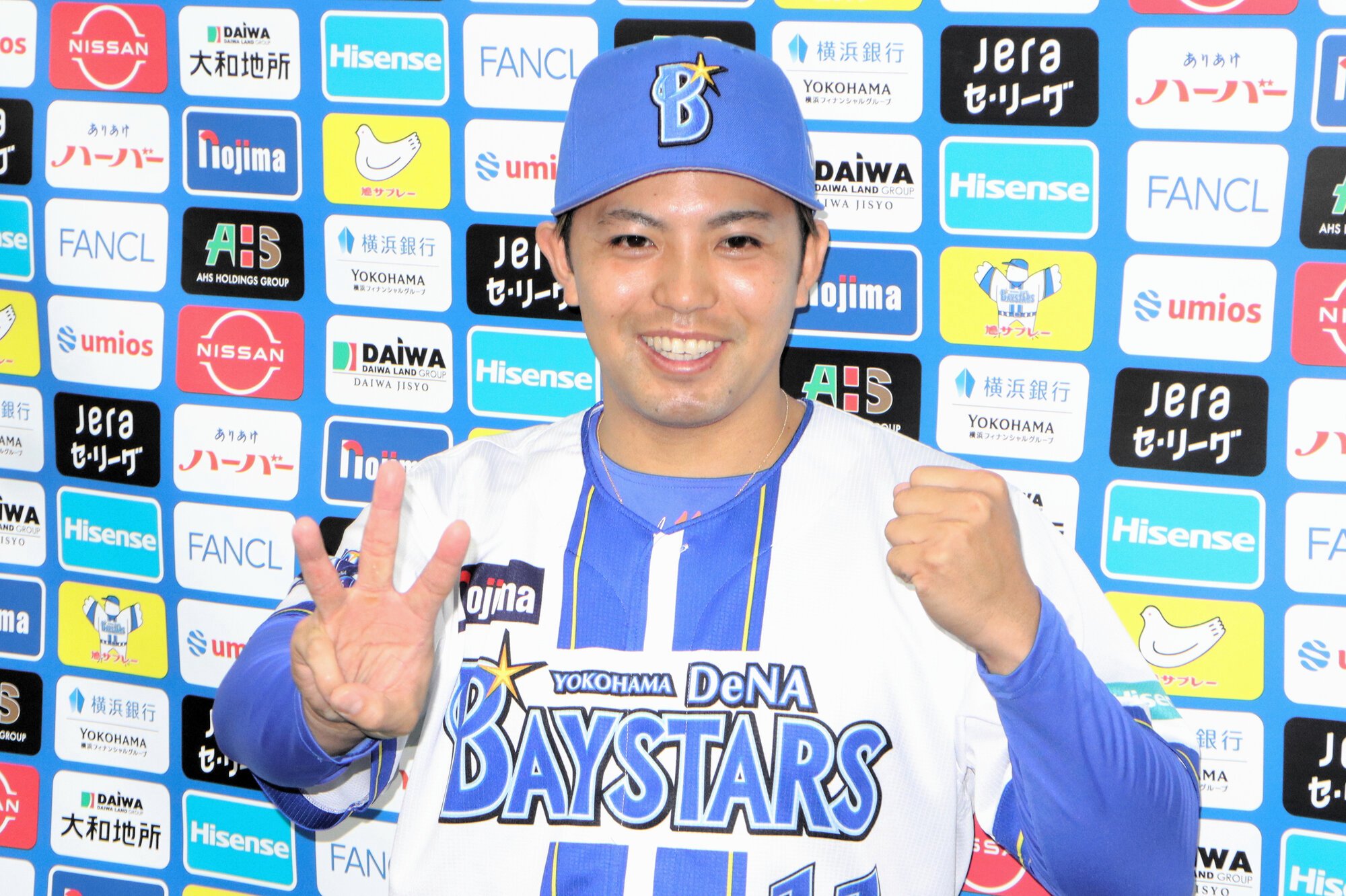 3年連続の開幕投手に決まったDeNAの東