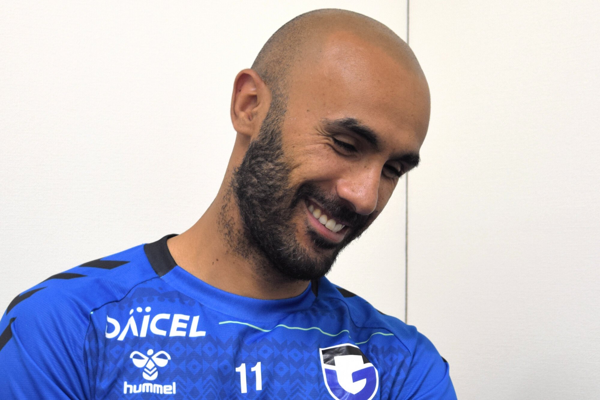 ガンバ大阪のFWイッサム･ジェバリ=2026年2月4日、パナソニックスタジアム吹田、金子智彦撮影