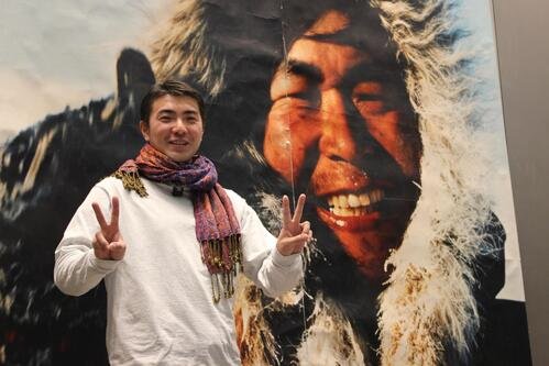 2025｢植村直己冒険賞｣を受賞した手銛漁(スピアフィッシング)の世界記録保持者･小坂薫平(撮影･首藤正徳)