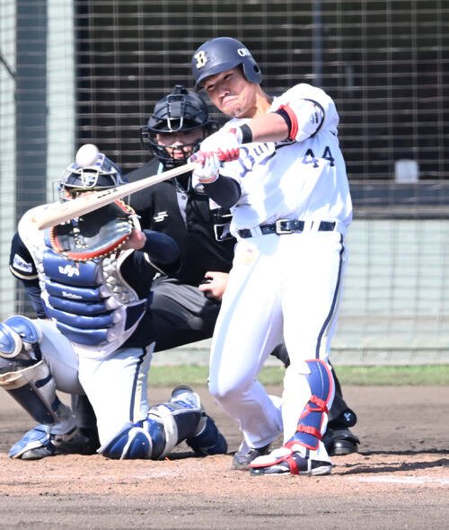 オリックス頓宮裕真(2026年2月撮影)