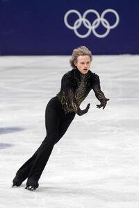 フリーの演技をするマリニン(撮影･パオロ　ヌッチ)