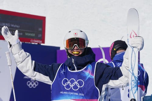 4位の島川拓也(AP)