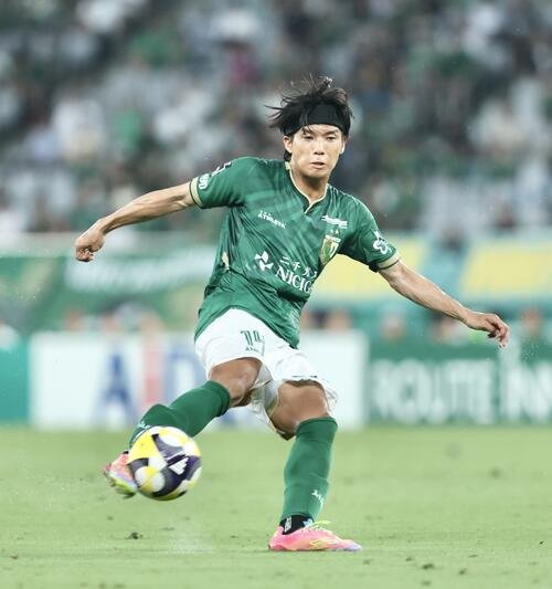 東京V･FW福田湧矢(25年8月撮影)