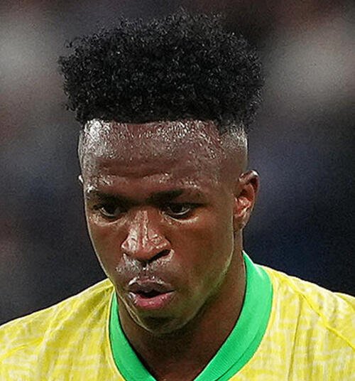 ブラジル代表FWビニシウス(2025年撮影)