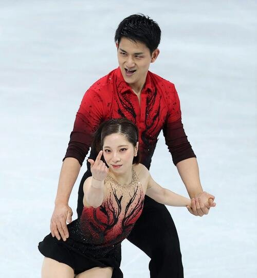 三浦璃来、木原龍一組(2026年2月撮影)