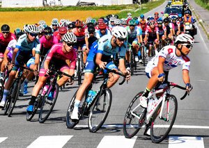 2019年の｢ツール･ド･北海道｣＝北海道東神楽町