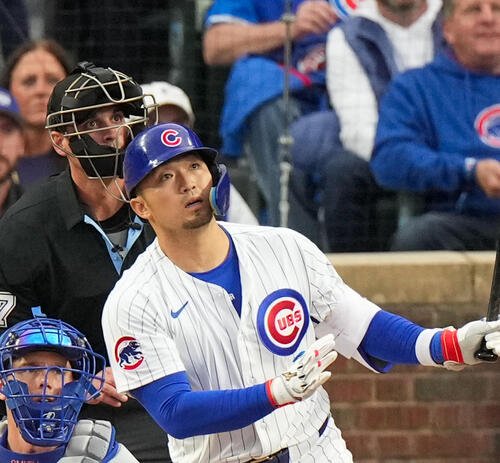 カブス鈴木誠也(2025年撮影)