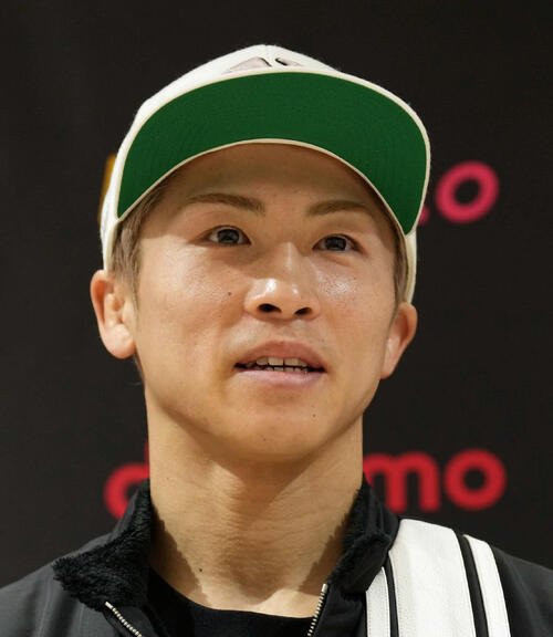 井上尚弥(2025年12月28日撮影)