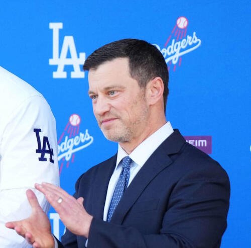 ドジャース･フリードマン編成本部長(2023年撮影)