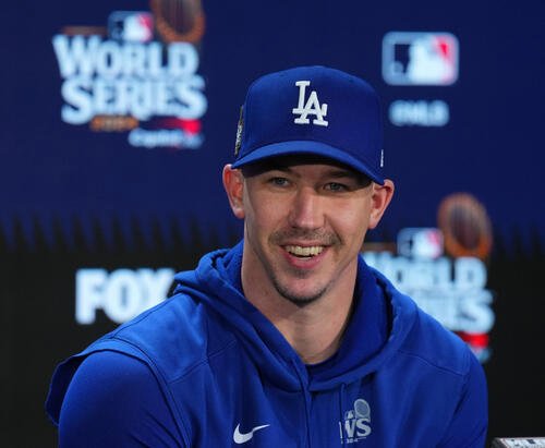 ドジャース時代のビューラー(2024年10月撮影)