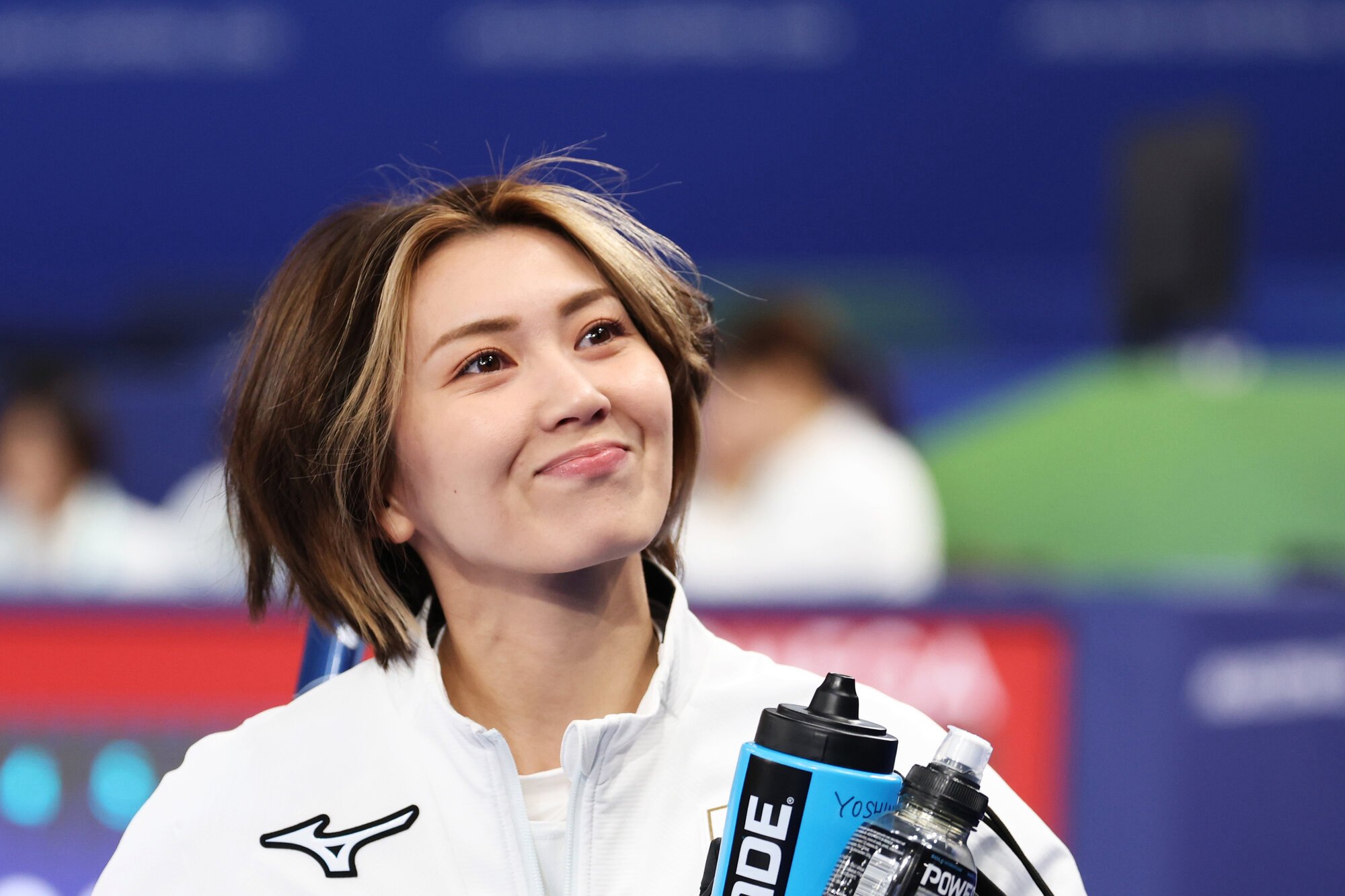 英国戦を終え、会場を後にするフォルティウスの吉村紗也香=小林一茂撮影