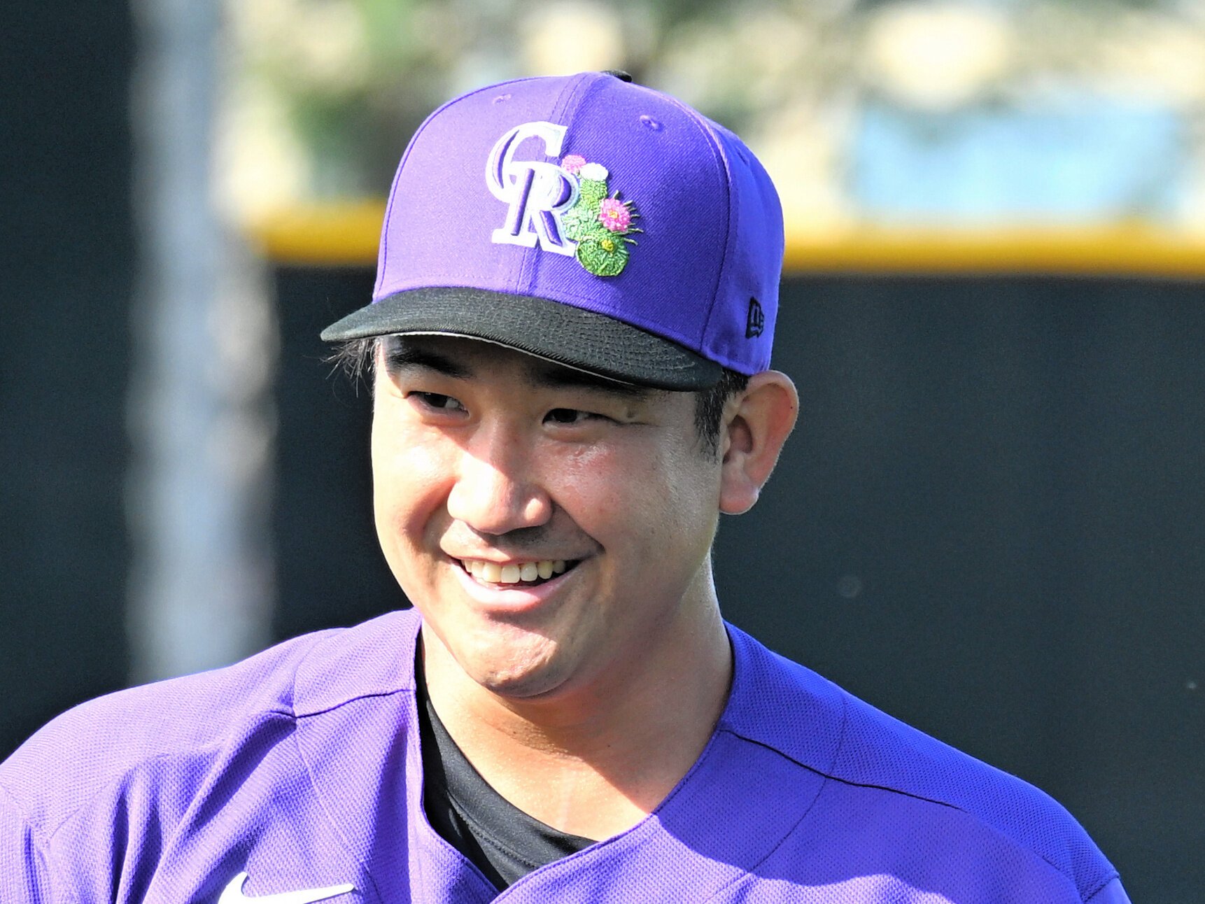 ロッキーズの菅野智之=米アリゾナ州スコッツデール