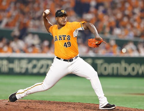 巨人時代のビエイラ(2022年撮影)