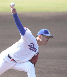 中日松山晋也(2026年2月撮影)