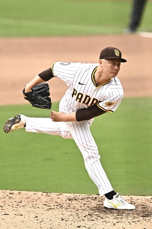 パドレス松井裕樹(2025年6月撮影)