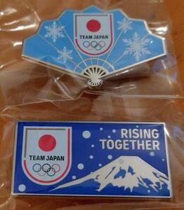 日本選手団TEAM JAPANの2026ミラノ･コルティナ五輪ピンバッジ
