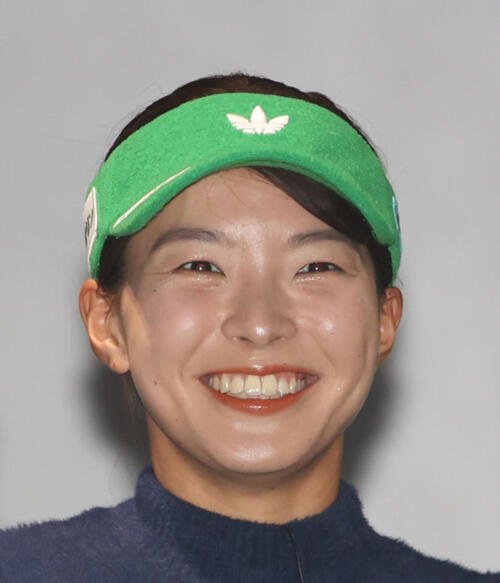 渋野日向子(2025年12月撮影)