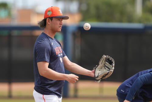 アストロズ今井達也(AP)