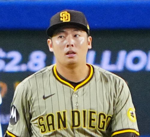 パドレス松井裕樹(2025年撮影)