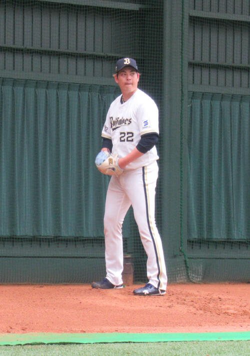 キャンプ中通算1250球でキャンプを締めたオリックス九里