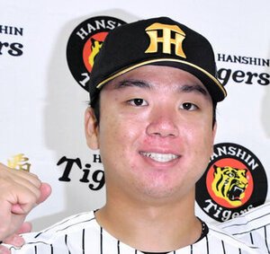 2年連続の開幕投手に決まった阪神の村上頌樹