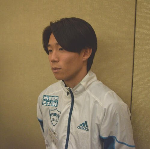 青学大新主将の中村(撮影･泉光太郎)