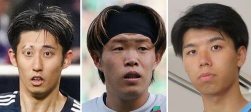 左から伊藤洋輝、安藤智哉、高井幸大