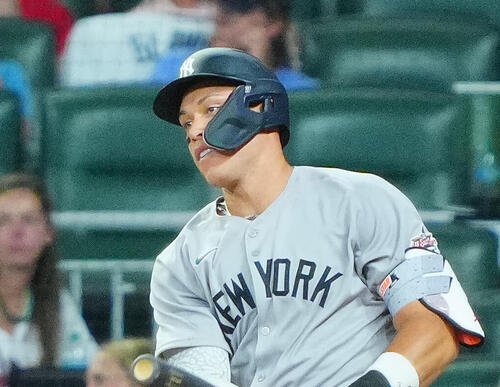 ヤンキースのアーロン･ジャッジ(2025年撮影)