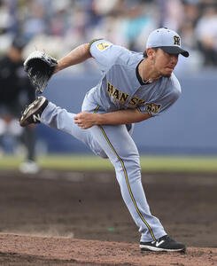 阪神伊藤将司(2026年2月撮影)