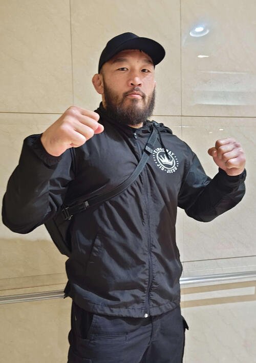 人気映画シリーズ｢ジュマンジ｣の新作に出演が決まったと明かす総合格闘家･石井慧