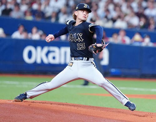 日本対オリックス　オリックス先発の寺西(撮影･垰建太)