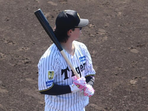 阪神浜田太貴(2026年2月14日撮影)